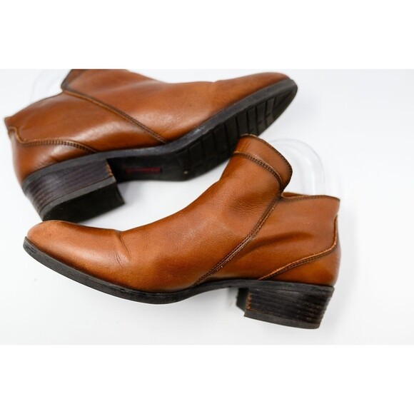 Pikolino's womens brown leather bootie ankle boots 41 9.5/10 - Picture 5 of 9